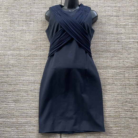 Cushnie Et Ochs Tulle Crossover Dress - Picture 1 of 8